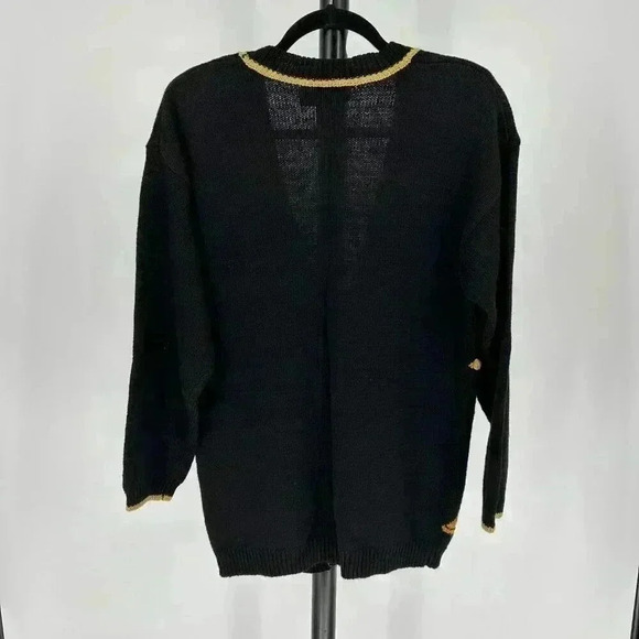 Norton McNaughton Vintage Cardigan Christmas Sweater PS Holiday Party - Picture 2 of 9